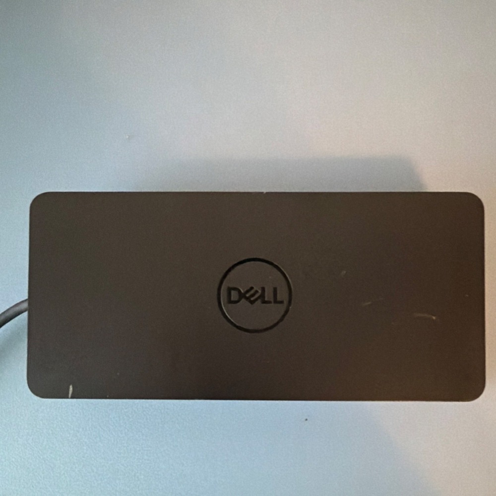Dell Black Docking Station USB 3.0 HDMI DisplayPort Ethernet Audio Out